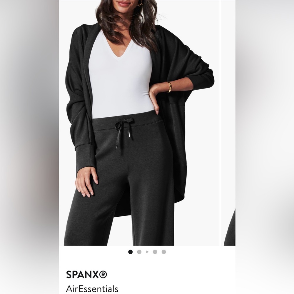SPANX Black Women's Lightweight Jacket - Picture 1 of 9